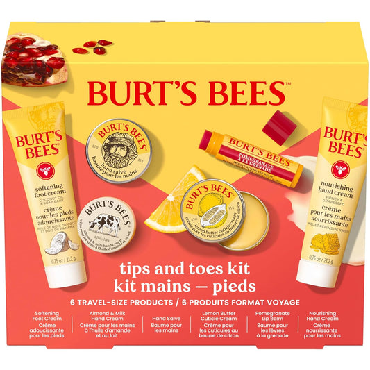 Burt's Bees Kit de ideas de regalos, consejos y dedos de los pi...