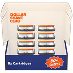 Dollar Shave Club - 6 repuestos de maquinilla de afeitar (8 unidade...