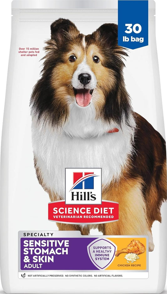 Hill's Science Diet comida para perros adultos, estómago sensib...