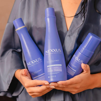 Nexxus HY-VOLUME Champú, Acondicionador y Espuma de Volumen Sin Pes...