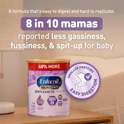 Enfamil NeuroPro Gentlease para aliviar la irritación, el llanto, g...