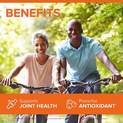 Qunol CoQ10 y cúrcuma: CoQ10 200 mg, 60 cápsulas blandas y curcumin...