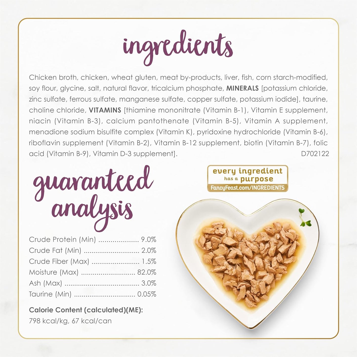 Fancy Feast Purina Gravy Lovers Chicken Feast en comida húmeda gour...