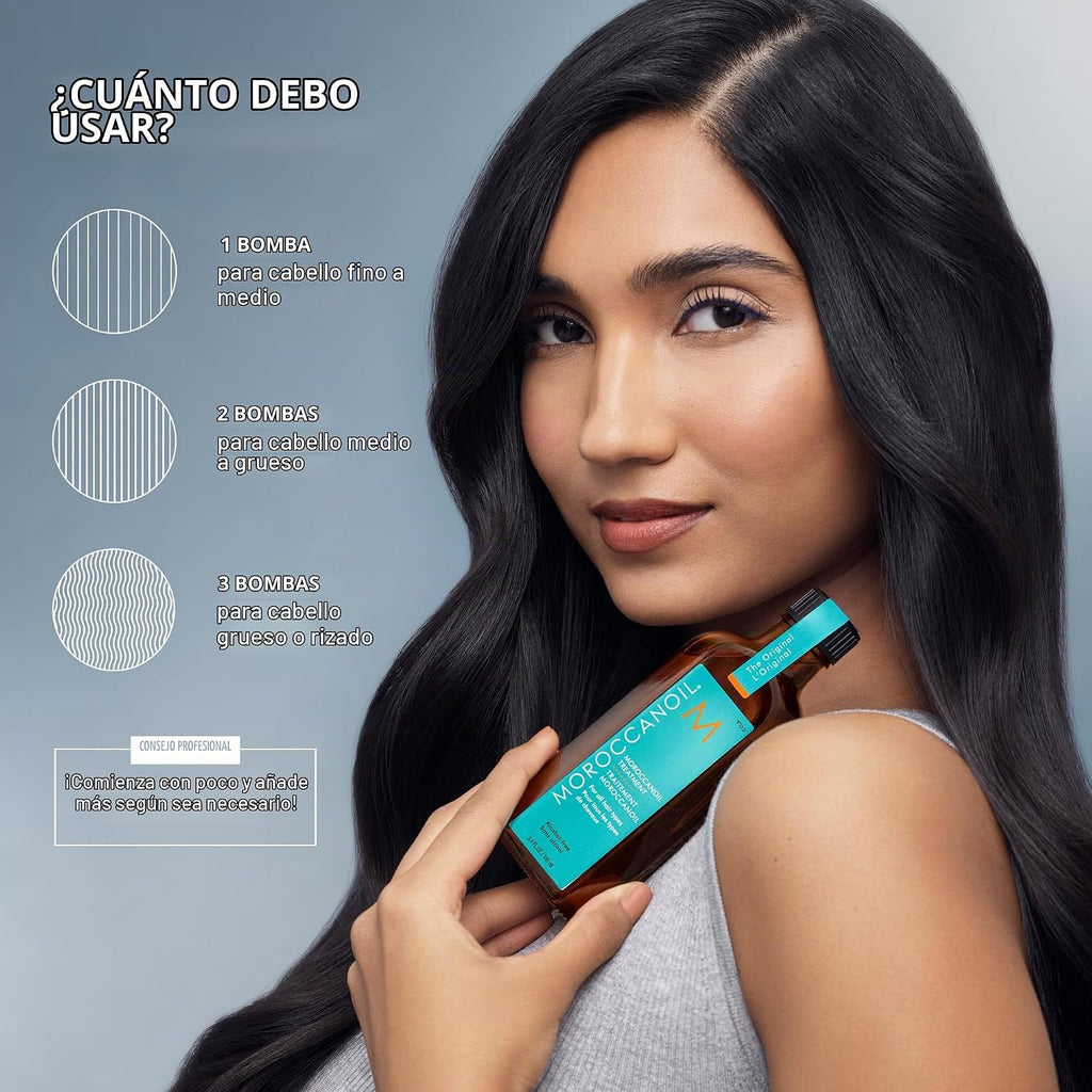 Moroccanoil Hydrate &amp; Shine Hair Set | Set de champú, acondicio...