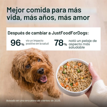 JustFoodForDogs JustFresh - Comida húmeda para perros, comidas fres...