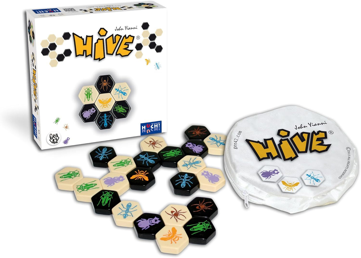 Juego Hive - A Game Crawling With Possibilities