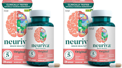 NEURIVA Suplemento cerebral nootrópico descafeinado original probad...