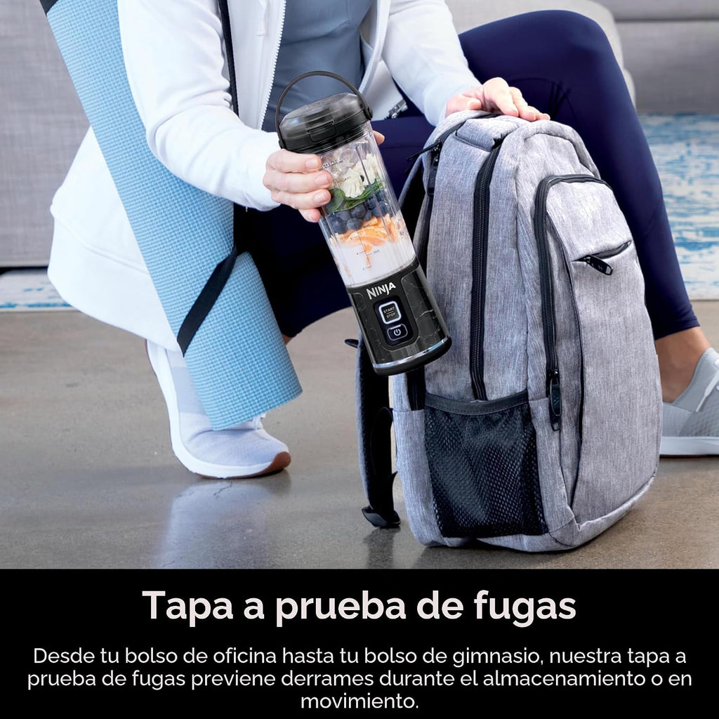 Ninja Blast Licuadora portátil, inalámbrica, recipiente de 18 onzas...