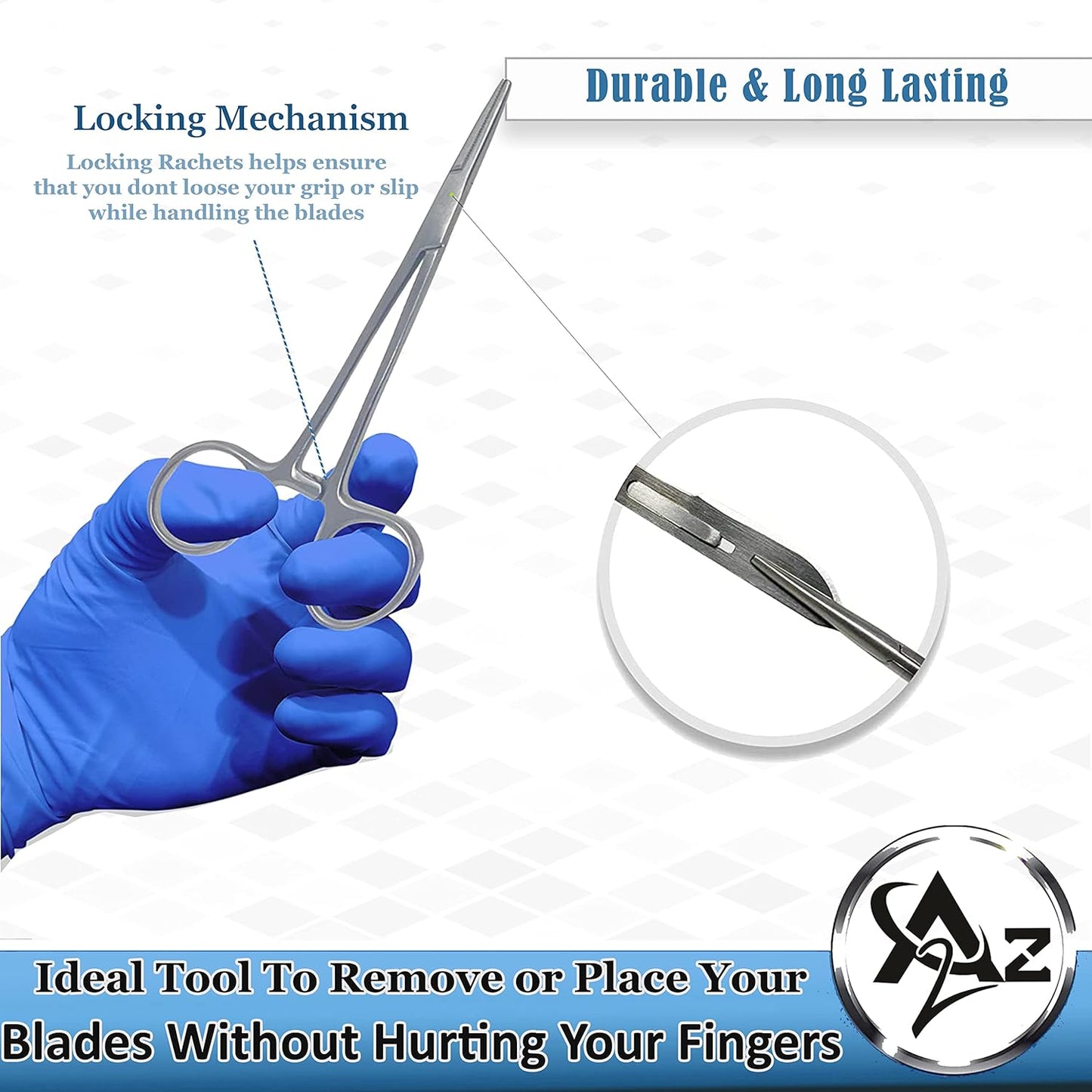 10R Dermaplaning Kit profesional \u2013 Paquete de 100 cuchillas de...