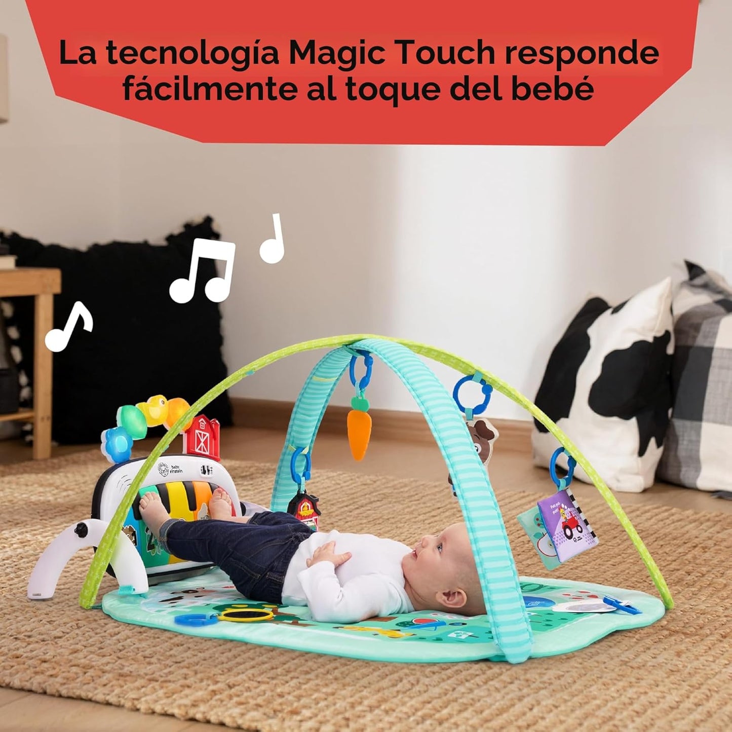 Baby Einstein Farm Explorers 4 en 1 Kickin' Tunes Musical Meadow Mu...