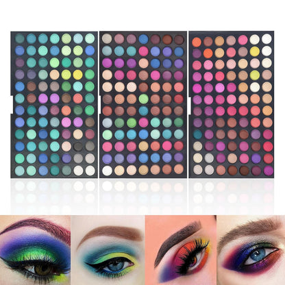 Pure Vie Paleta Profesional de Sombras de Ojos Resaltador de 252 Co...