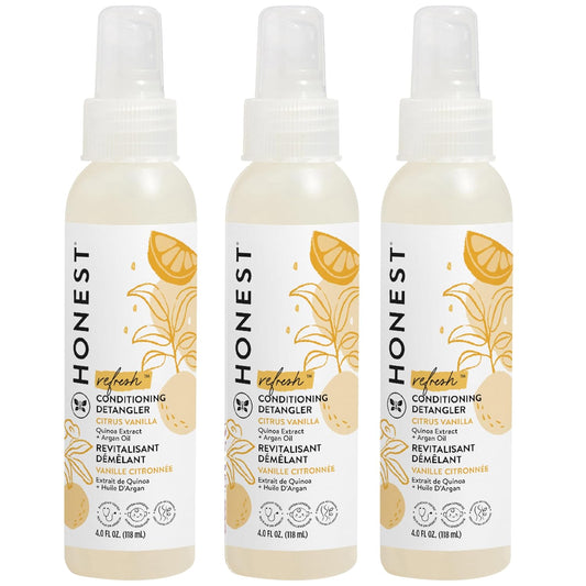 The Honest Company - Espray acondicionador desenredante, naranja du...