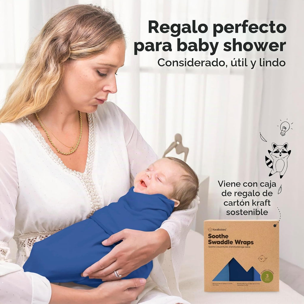 Paquete de 3 sacos de dormir orgánicos para bebés - Arrullos para r...