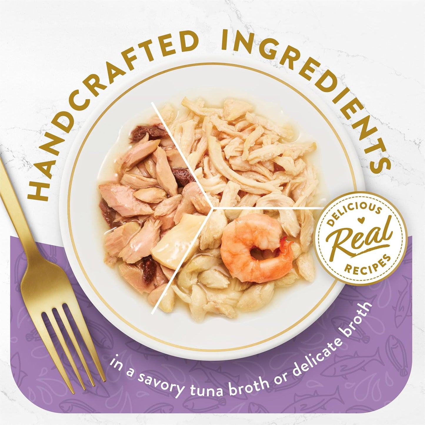 Fancy Feast Lickable Appetizers - Paquete variado de alimentos húme...