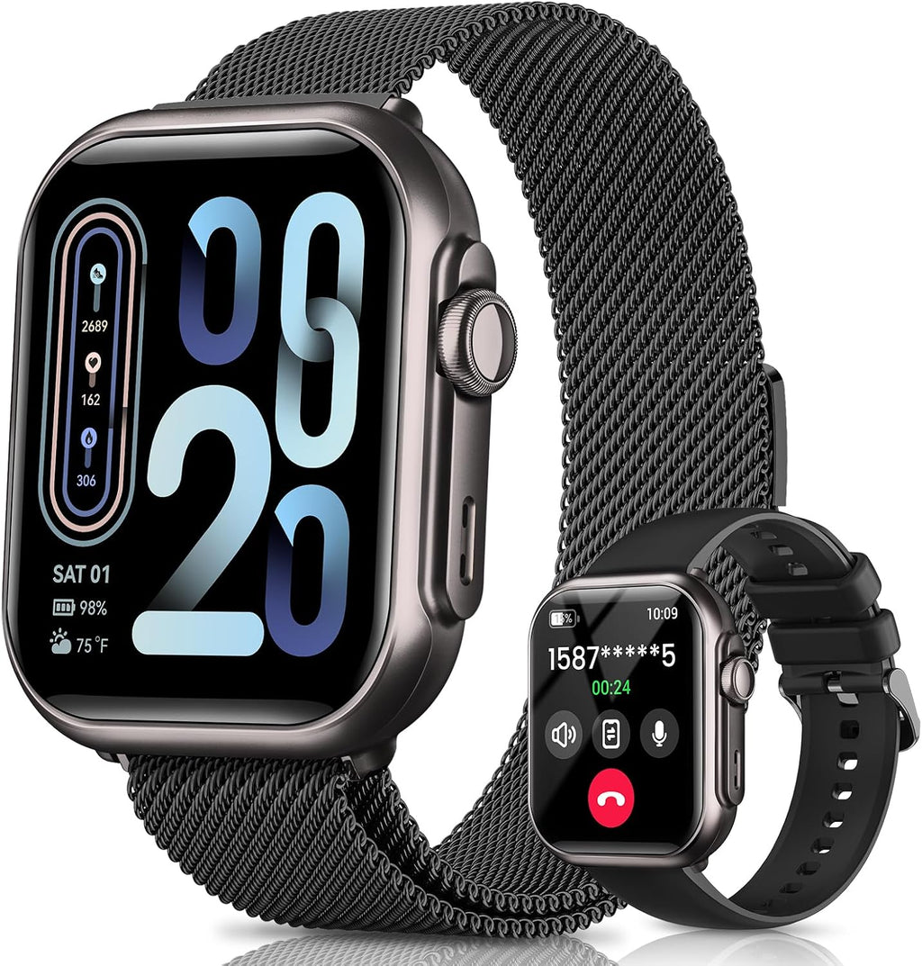 Reloj inteligente para mujer para iPhone Android: 1.85 "Smartwa...