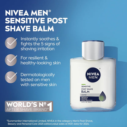 Bálsamo para después de afeitar Nivea Men Sensitive