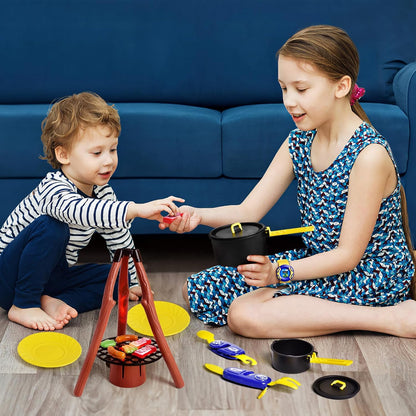 Fun Little Toys Tienda de juegos para niños con juguetes de camping...