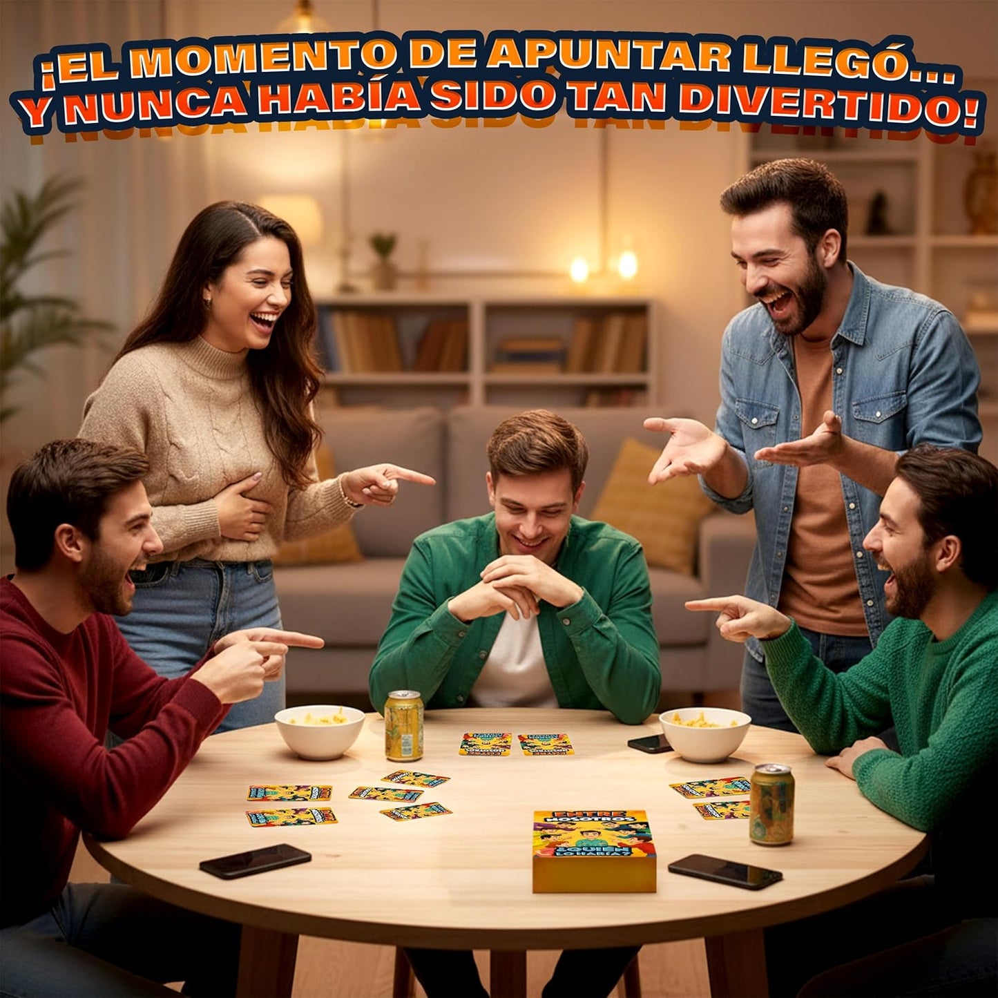 ¿Quién lo Haría? Juego de Mesa en Español para Familia, Amigos, Adultos y Adolescentes | Juego de Cartas Divertido para Fiestas, Noche de Juegos, Viaje, Cumpleaños | Juego de Mesa Regalo