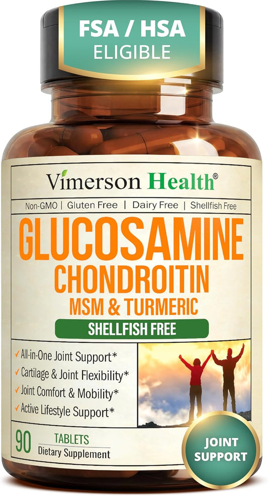 Glucosamina Condroitina MSM - Suplemento de apoyo articular para mu...