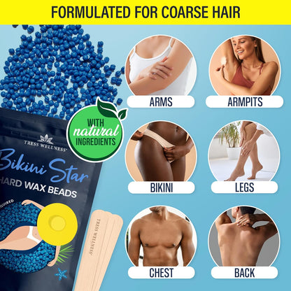 Tress Wellness Perlas de cera - Seguras para la piel - Dermatológic...