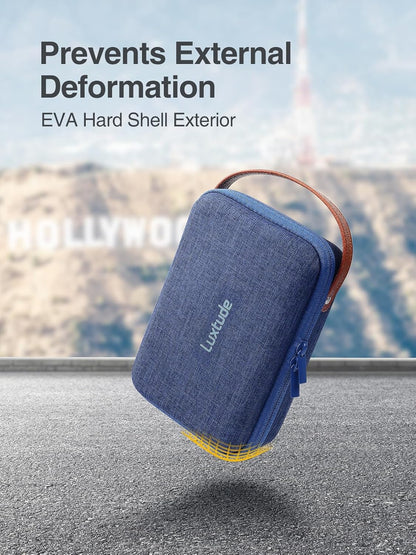 Luxtude Estuche organizador de viaje, organizadores de tecnología p...
