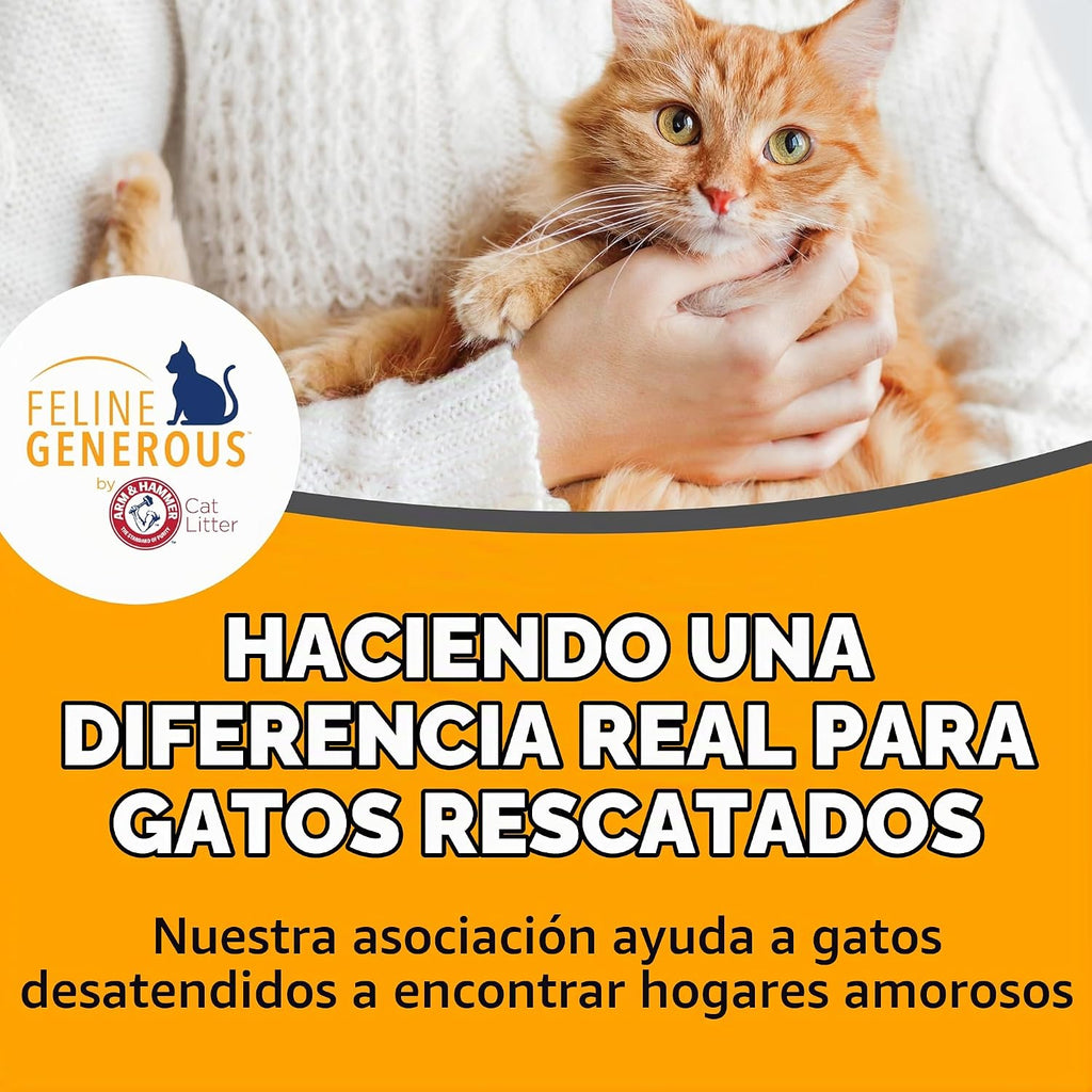 ARM &amp; Hammer Hardball Arena Ligera de Platino Multi-Gato Aglome...