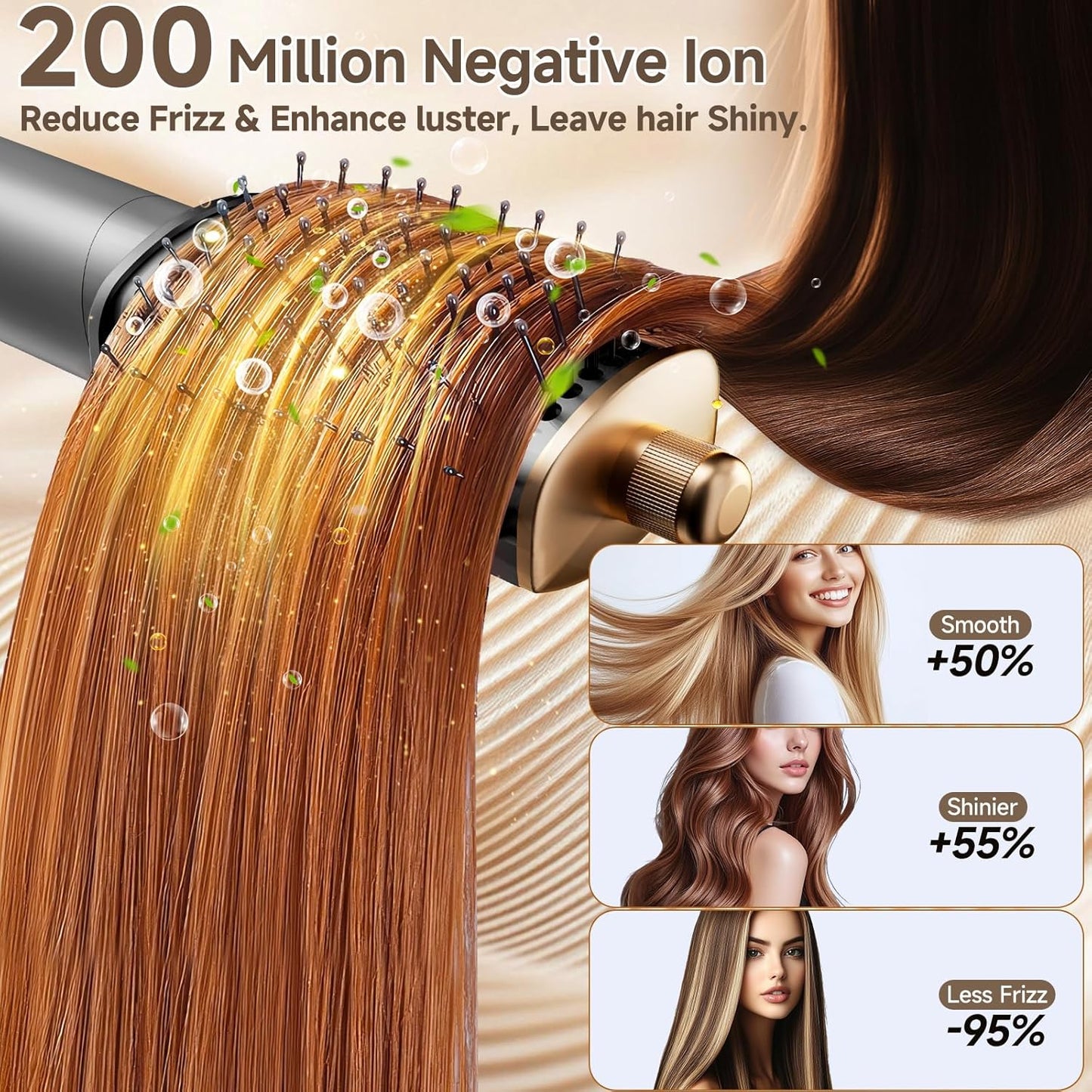 AVENHO Estilizador de Cabello con Aire Envolvente 8 en 1 y Cepillo...