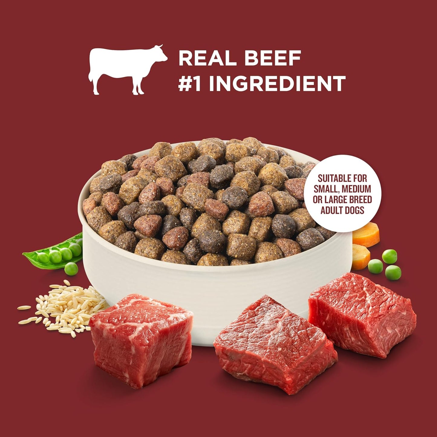Rachael Ray Nutrish - Alimento para Perro Natural Seco