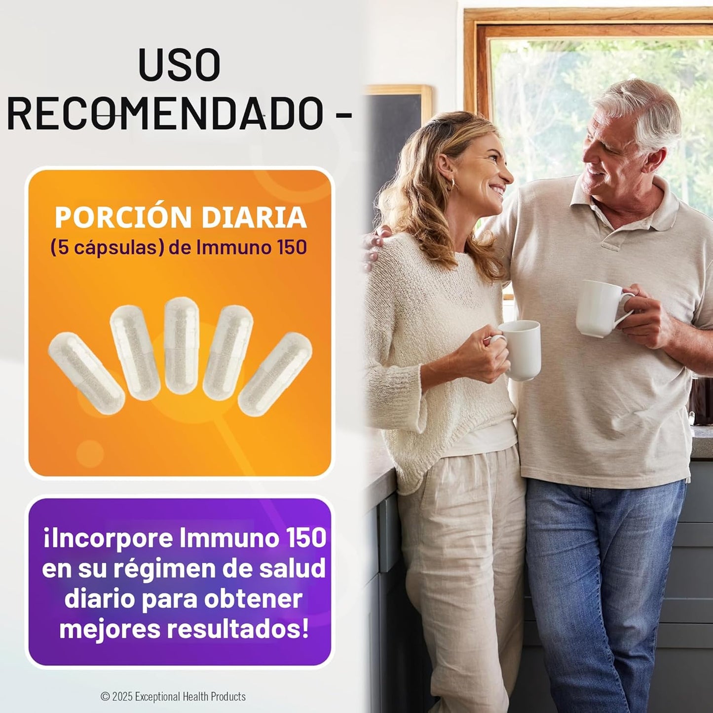 Immuno 150, suplemento para el sistema inmune, repleto de 70 minera...