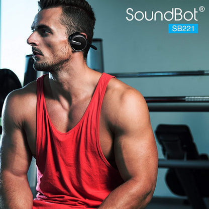 Soundbot SB221 HD Bluetooth inalámbrico 4.0 Auriculares deportivos...