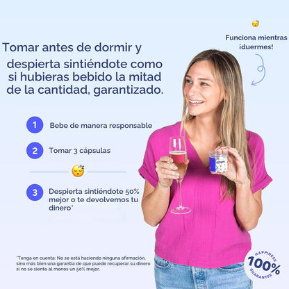 Cheers Restore | Suplemento con DHM + L-Cisteína | Siéntete mejor d...