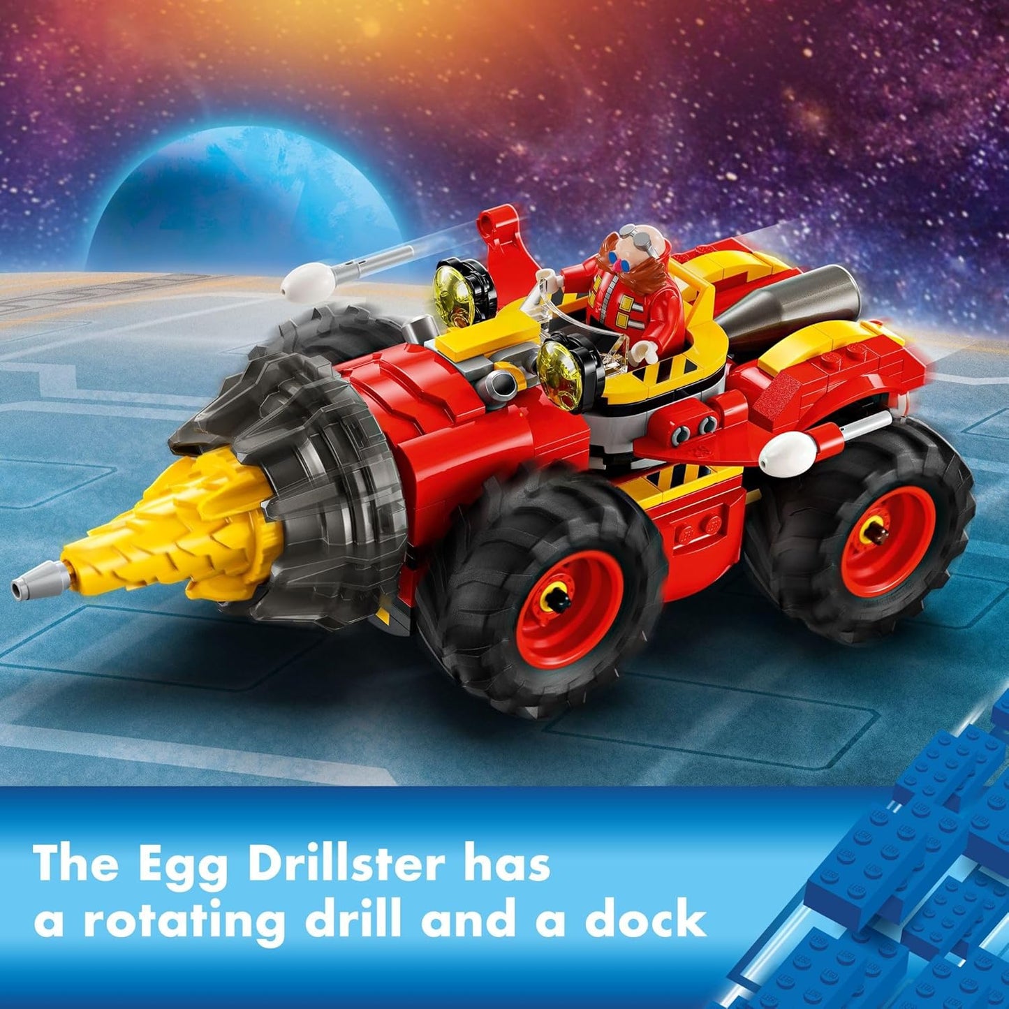 LEGO Sonic The Hedgehog: Super Sonic vs. Egg Drillster - Juguete de Gaming con Shadow y Dr. Eggman, Set de Construcción de Juguetes para Niños y Niñas de 8 Años en Adelante, 76999