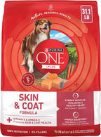 Purina ONE Natural, alimento seco para perros con estómago sensible...