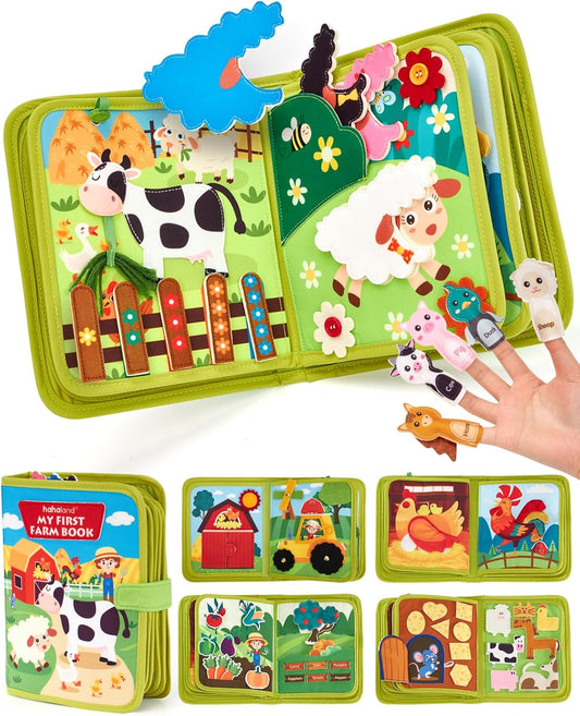 hahaland Libro de actividades para niños pequeños de 1 a 3 años \u2...