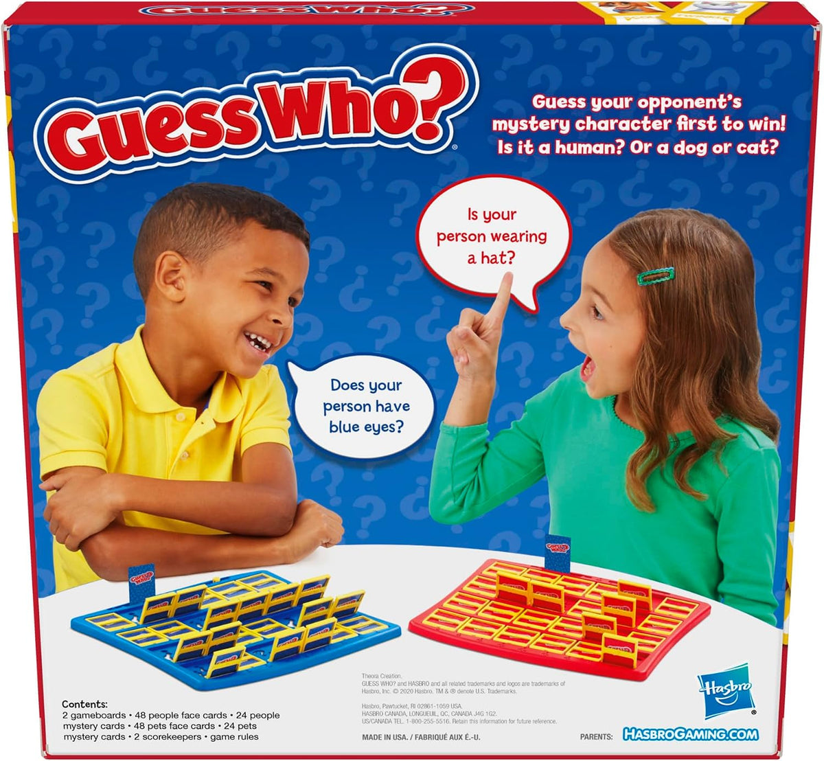 Hasbro Gaming - Juego de mesa con personas y tarjetas para mascotas...