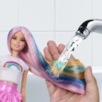 Muñeca Barbie Rainbow Sparkle Hair y accesorios | Muñeca de moda co...
