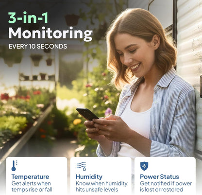Monitor de Temperatura Celular Necto - Sistema de Monitoreo de Temp...