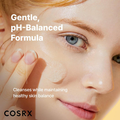 COSRX Advanced Snail Mucin Gel Cleanser, 5.07 fl oz / 5.1 fl oz, rico gel de limpieza profunda diaria para piel seca y sensible, cuidado de la piel coreano, no probado en animales, sin parabenos