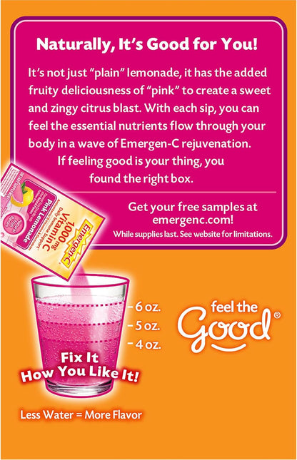 Mezcla para suplemento dietético bebible Emergen-C, con 0,035 oz de...