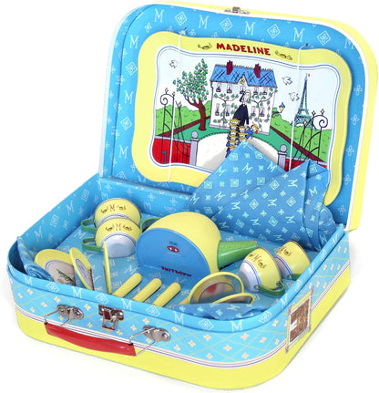 YOTTOY Madeline Collection - Juego de té de lata para niños de 23 p...