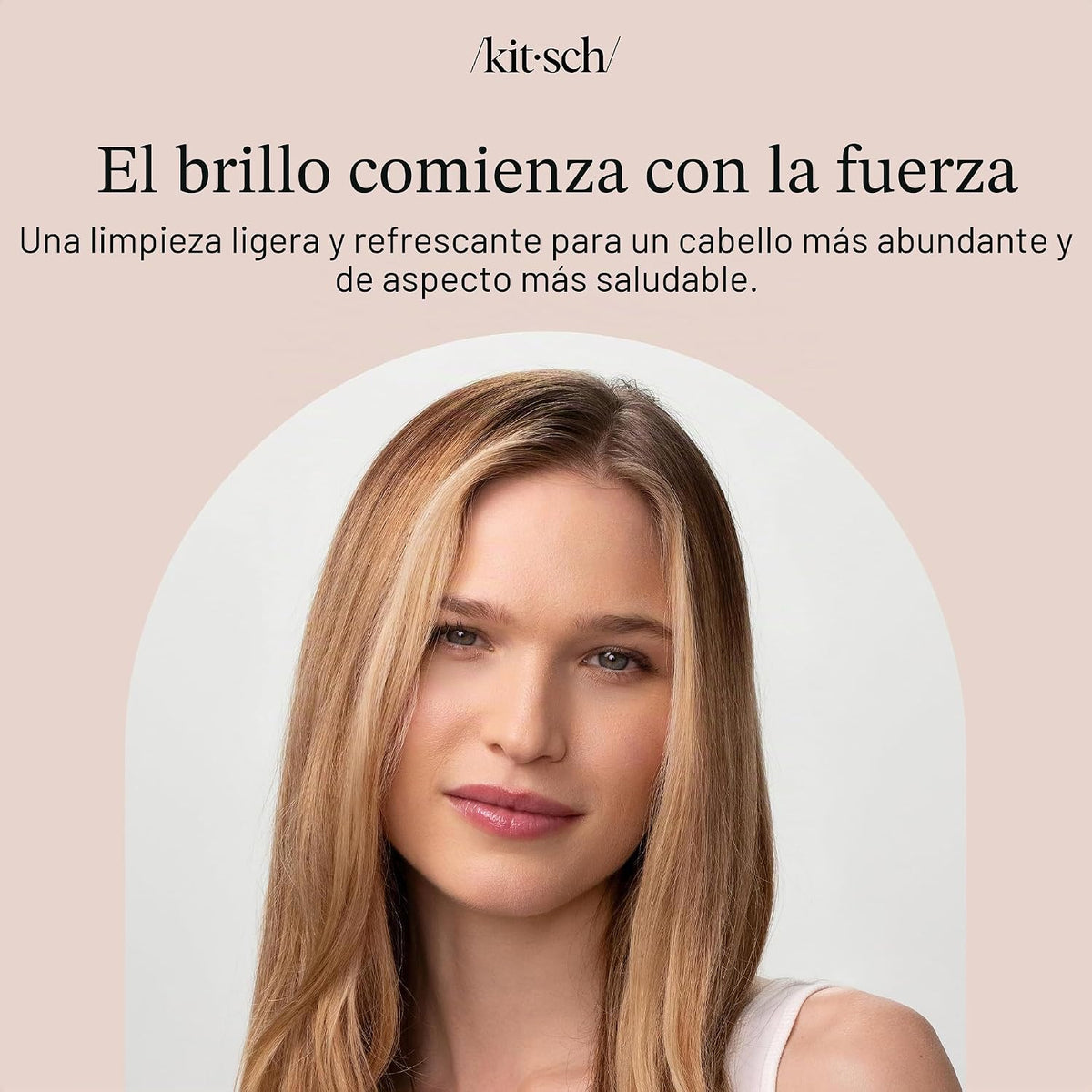 Kitsch Set de champú y acondicionador de agua de arroz para el crec...