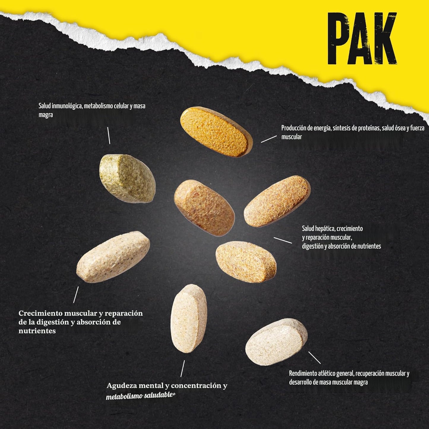 Animal Pak - Suplemento multivitamínico conveniente para hombres y...