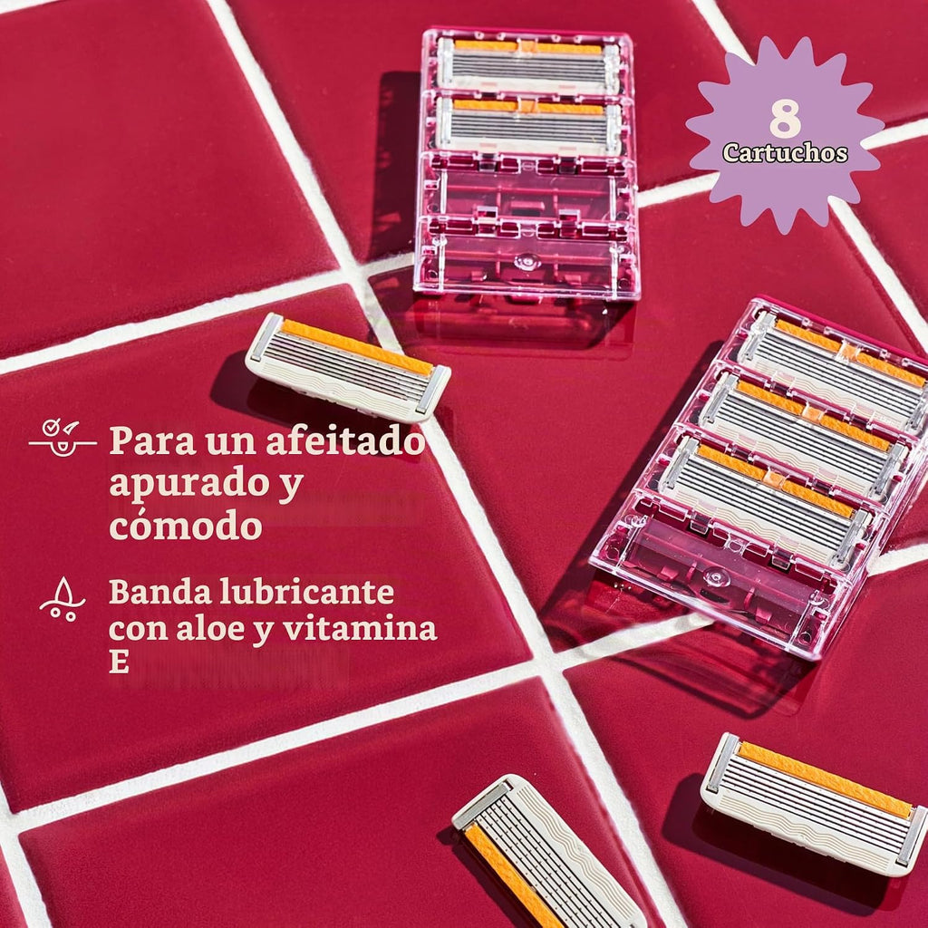 Dollar Shave Club Para mujeres | Recambios de maquinilla de afeitar...