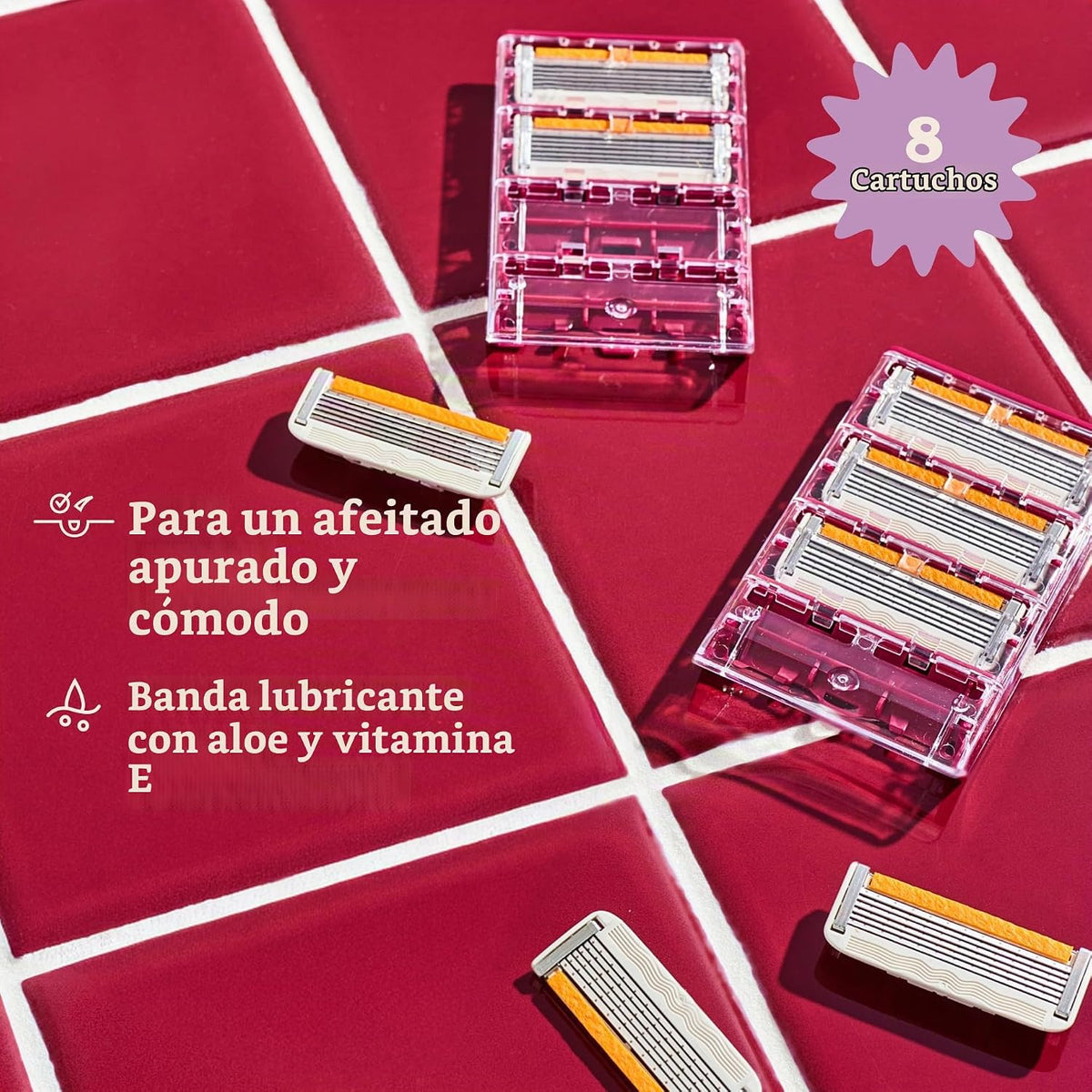 Dollar Shave Club Para mujeres | Recambios de maquinilla de afeitar...