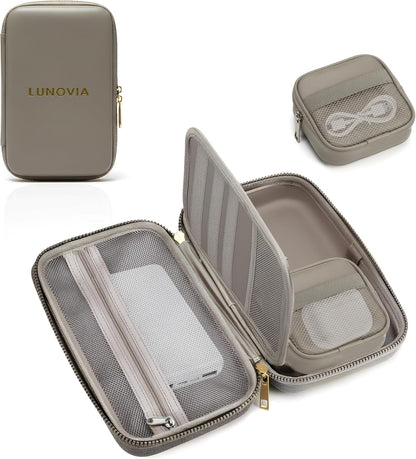Lunovia Hard Shell Tech Organizer - Funda protectora de viaje para...