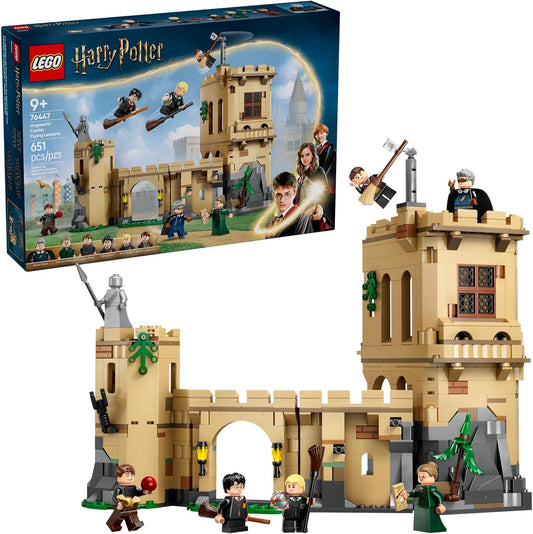 LEGO Harry Potter Castillo de Hogwarts: Lecciones de Vuelo Juguete de Construcción - Juguete de Mago para Niños y Niñas, Fanáticos de Harry Potter, Edades 9+ - Idea de Regalo para Cumpleaños - 76447