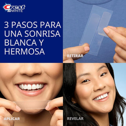 Kit de blanqueamiento dental Crest 3D Whitestrips Sensitive para us...