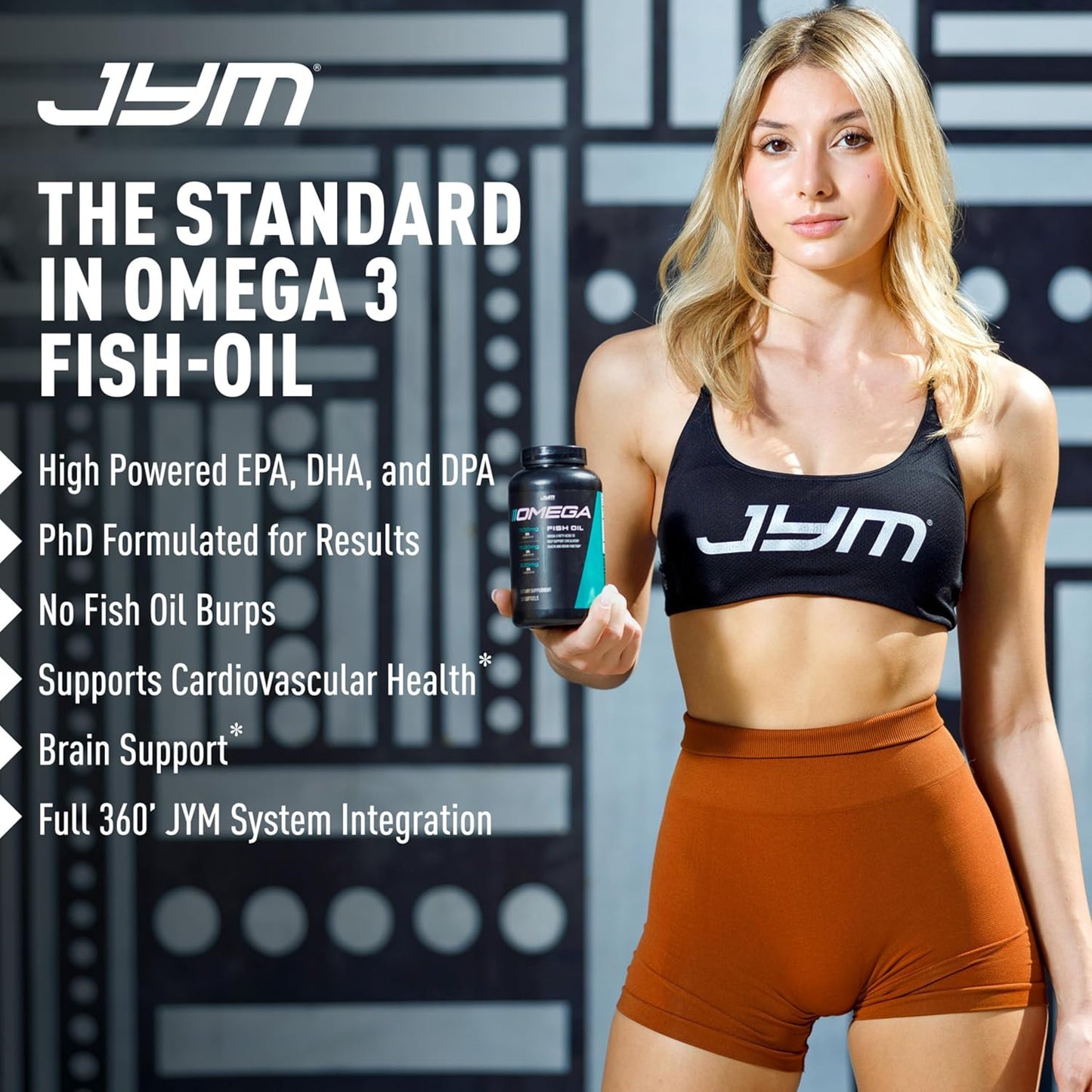 JYM Supplement Science Aceite de Pescado Omega JYM 2800mg, Omega 3...