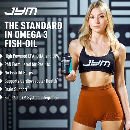 JYM Supplement Science Aceite de Pescado Omega JYM 2800mg, Omega 3...