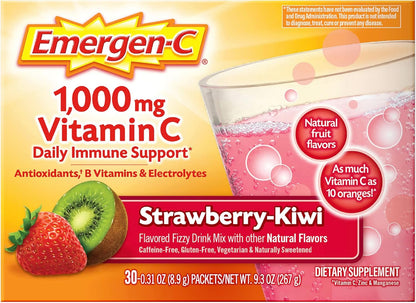 Emergen-C - 1,000 mg Vitamina C en polvo, con antioxidantes, vitami...